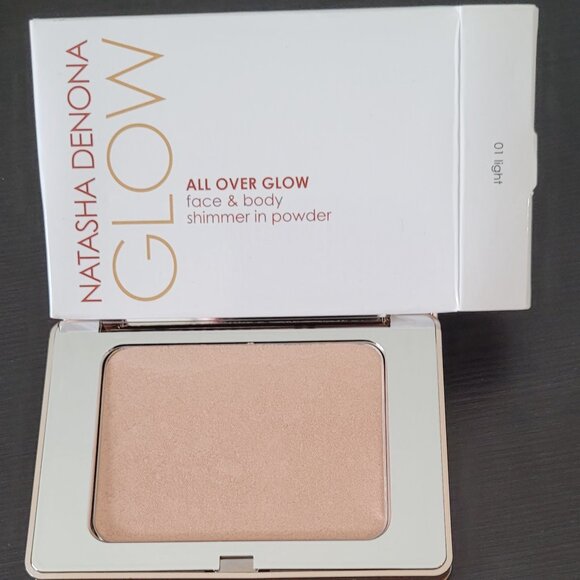 NATASHA DENONA All Over Glow Face & Body Shimmer in Shade 01 Light $50 - Picture 5 of 15